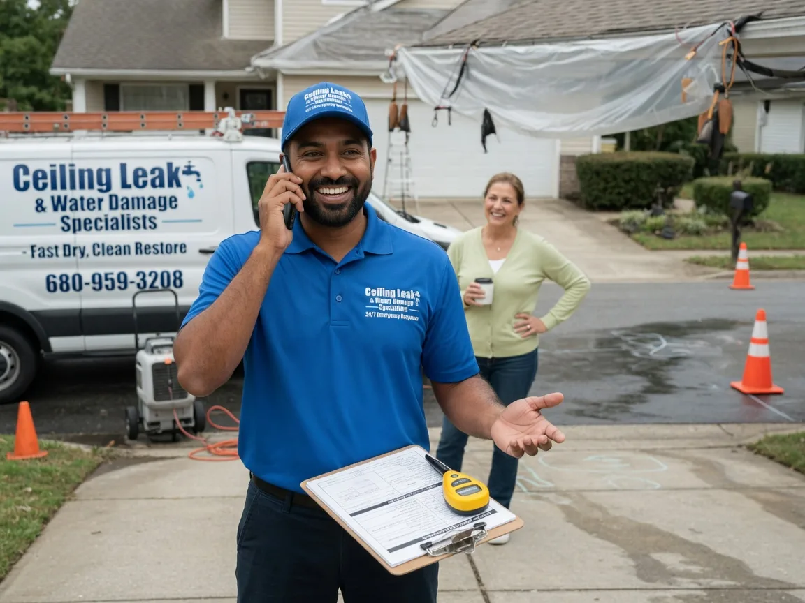 Ceiling Leak Cleanup Milan, PA FAQs